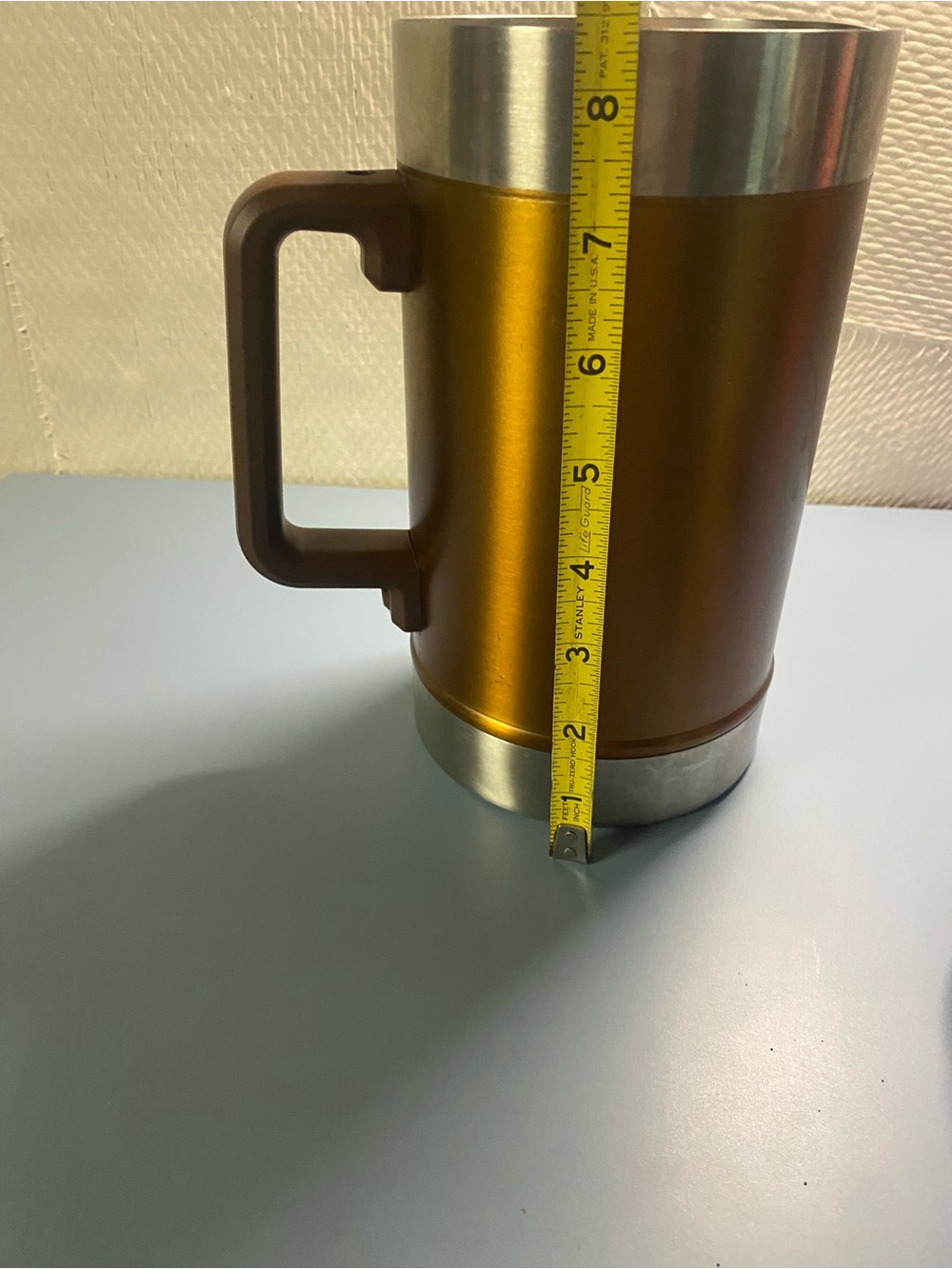 Stanley Bronze & Silver Insulated French Press with Brown Handle - Picture 7 of 11